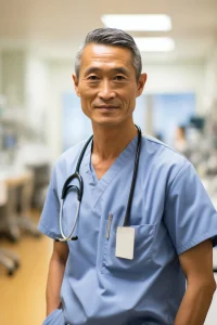 la-enfermera-se-prepara-para-su-turno